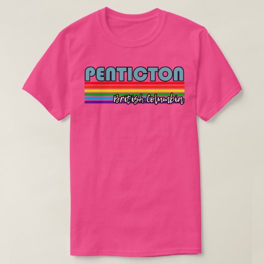 T-shirt Penticton Colombie-Britannique Pride Penticton LGB (Design devant)