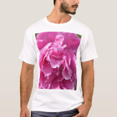 T-shirt Peony rose (Devant)