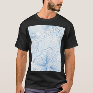 T-shirt Peony vintage : Motif Floral sans joint