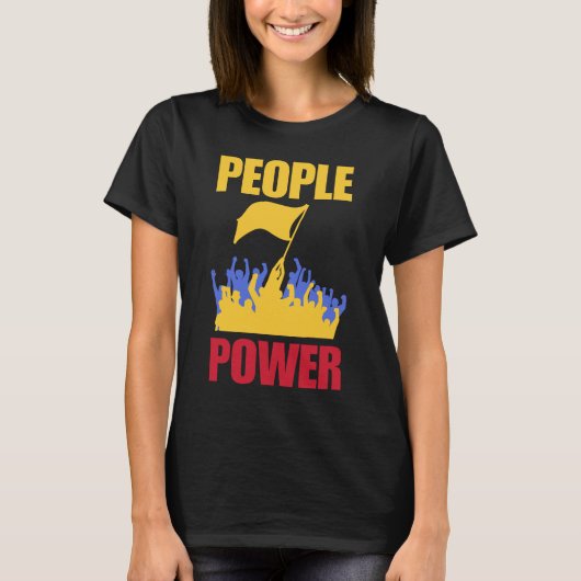 T-shirt People Power Impeach Marcos Tee Corruption Protest (Devant)