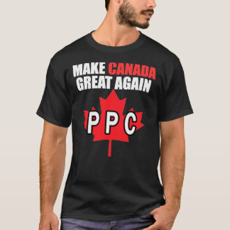T-shirt People&x27; s Logo du Parti du Canada PPC Maxime B
