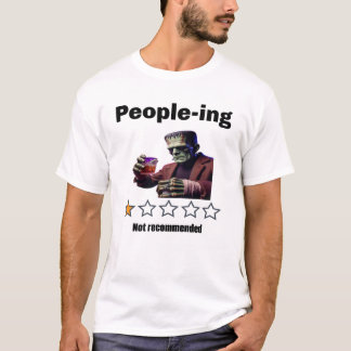 T-shirt Peopleing Frankenstein