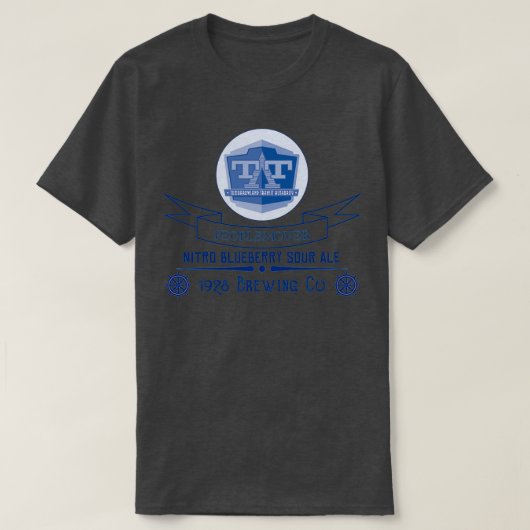 T-shirt Peoplemover Blueberry Sour Ale classique (Design devant)