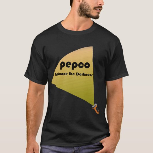 T-shirt Pepco - embrassez l'obscurité (Devant)