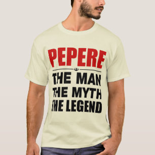 T-shirt Pepere l'homme le mythe la légende