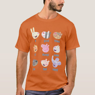 T-shirt Peppa Pig Un bon ami vous fera toujours ressentir 
