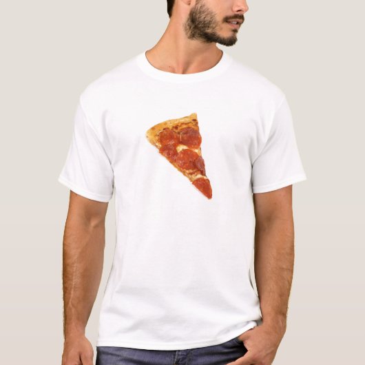 T-shirt Pepperoni Pizza Slice (Devant)
