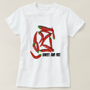 T-shirt Peppers Chimper Chaud Et Chaud