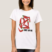 T-shirt Peppers Chimper Chaud Et Chaud (Devant)