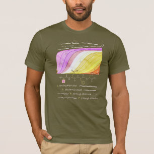T-shirt peptide JEFF, thème AUC, texte personnalisé, foncé