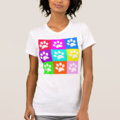 T-shirt "Per Paws" Pop Art (Devant)