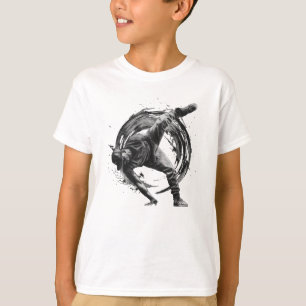 T-shirt Percée Danse de Style Urbain Pratique / Performanc