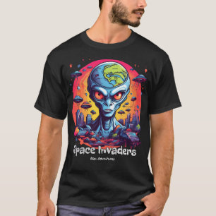 T-shirt Percer le mystère des envahisseurs de l'espace ext