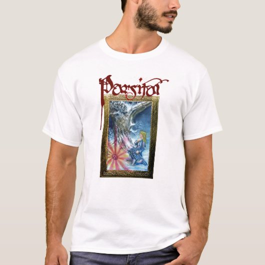 T-SHIRT PERCEVAL ET VISION DU SAINT GRAAL (Devant)