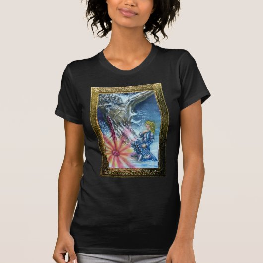 T-SHIRT PERCEVATION ET VISION DU SAINT-GRAIL (Devant)