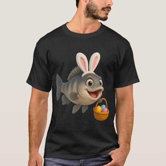 T-shirt Perche du Nil de Pâques (Devant)