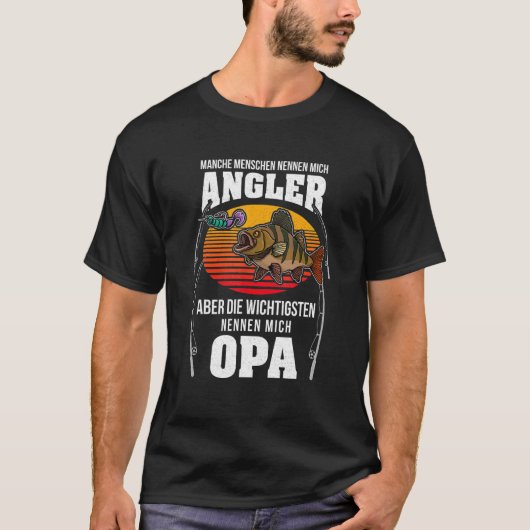 T-shirt Perche Sandre Perche Pêche Humour (Devant)