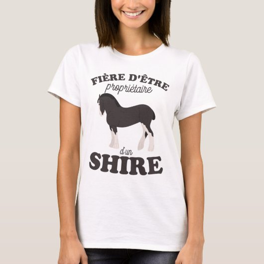 T-shirt Percheron 2 (Voorkant)