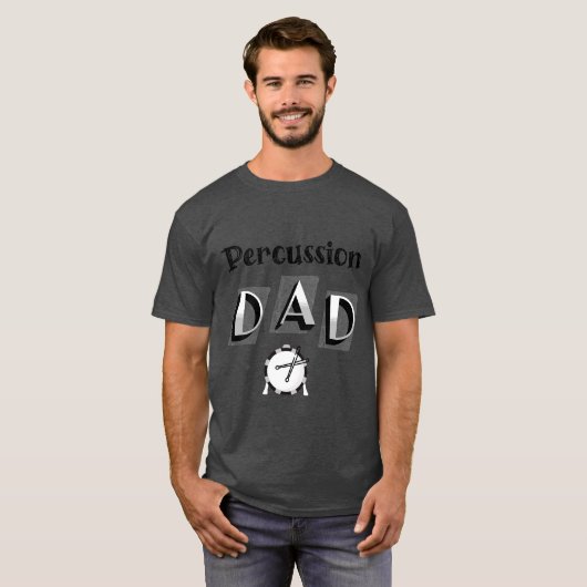 T-shirt Percussion papa (Devant entier)