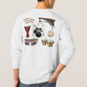 T-shirt percussions (Dos)