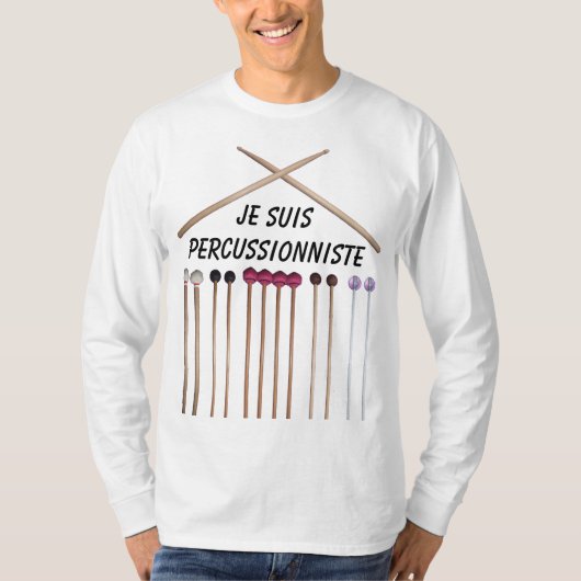 T-shirt percussions (Devant)