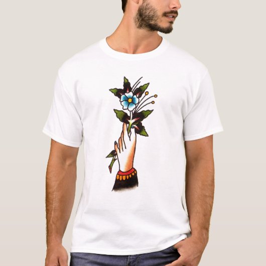 T-shirt Percy arrose la main par doux (Devant)