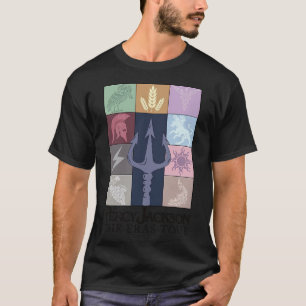 T-shirt Percy Jackson Camp Half Blood et les Olympiens Er