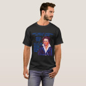 T-shirt Percy Shelley Invented Writer's Block (Devant entier)