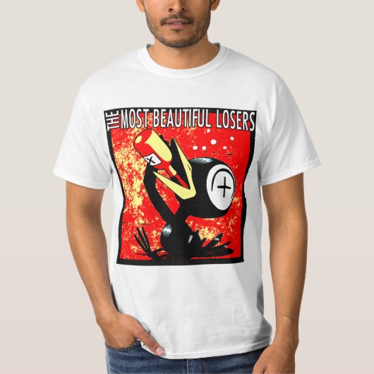 T-shirt Perdants/chemise bue d'oiseau (Devant)