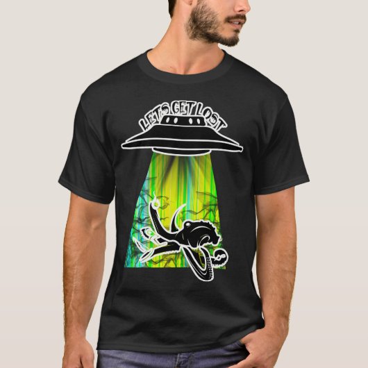 T-shirt Perdons-nous la pieuvre Alien (Devant)