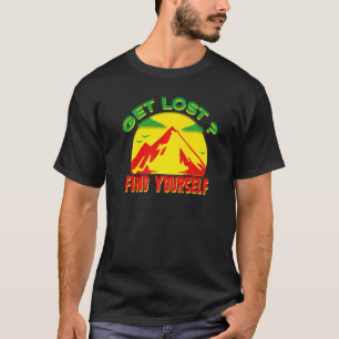 T-shirt Perdre Trouvez-Vous Rasta Colours Motivation