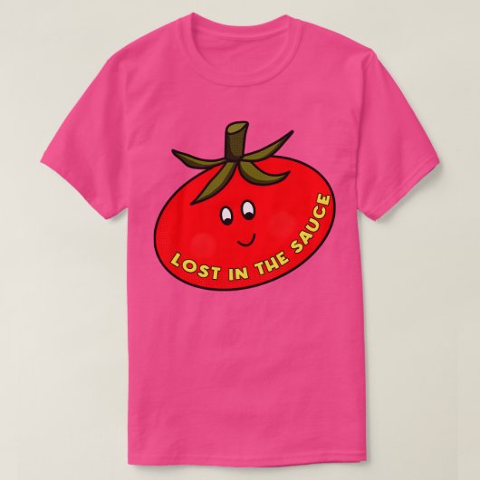 T-shirt Perdu à la sauce (Design devant)