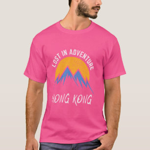 T-shirt Perdu à l'aventure Hong Kong Vintage Hong Kong