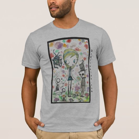 T-shirt PERDU d'ALICE par Dr. krinkles (Devant)