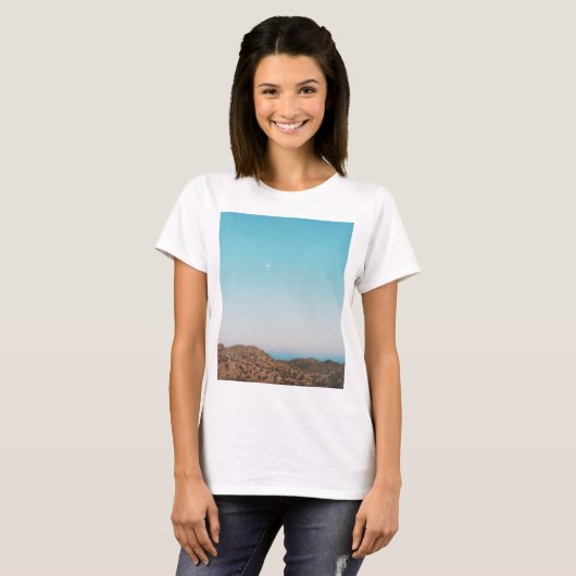 T-shirt Perdu dans Joshua Tree (Devant entier)