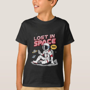 T-shirt Perdu dans l'astronaute spatial