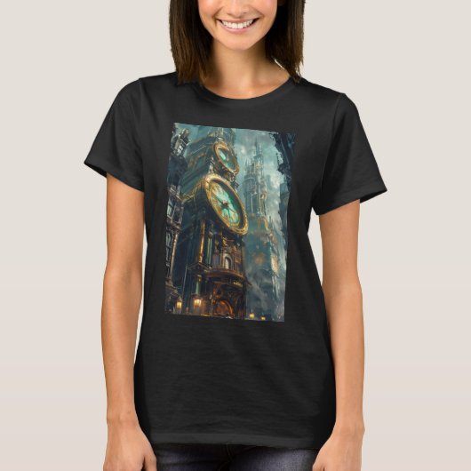 T-shirt Perdu dans le temps (Devant)