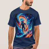 T-shirt Perdu dans l'espace (Devant)