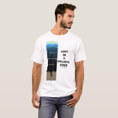 T-shirt Perdu dans une zone pélagique (océanographie) (Devant entier)
