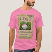 T-shirt PERDU - Golf Ball (Devant)