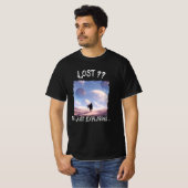 T-shirt Perdu ?? Ou juste en exploration...Camping dans le (Devant entier)