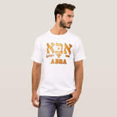 T-shirt père ABBA (Devant entier)