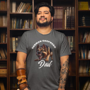 T-shirt Père berger allemand vicieux