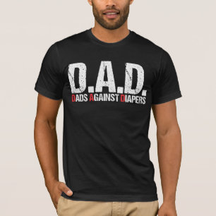 T-shirt Père contre la couche Enfant papa Problèmes de b