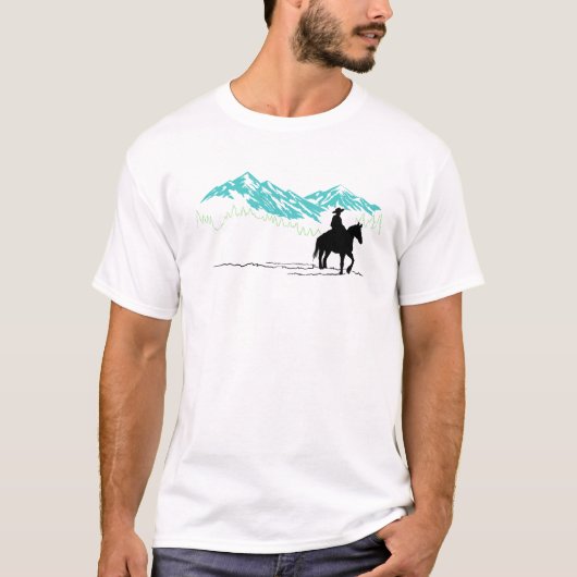 T-shirt Père cowboy (Devant)