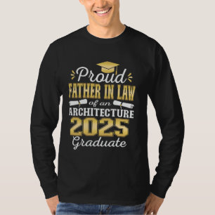 T-shirt Père de la belle-fille extrêmement fier diplômé en