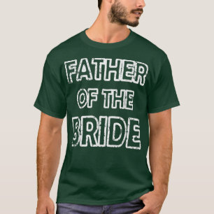 T-shirt Père De La Fête De Mariage Mariée 210