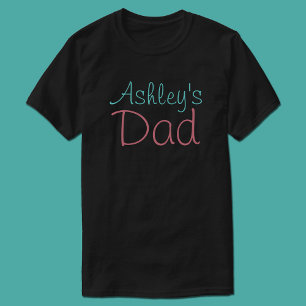 T-shirt Père de la fille d'anniversaire