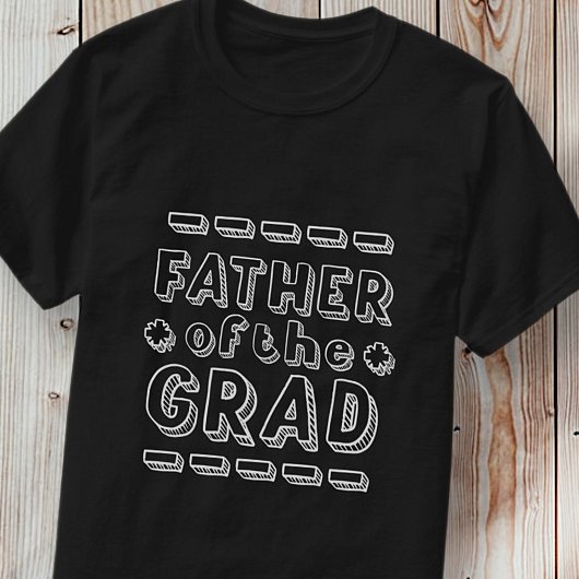T-shirt Père de la Grad Modernisation Graduation