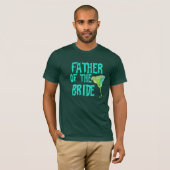 T-shirt Père De La Mariée (Devant entier)
